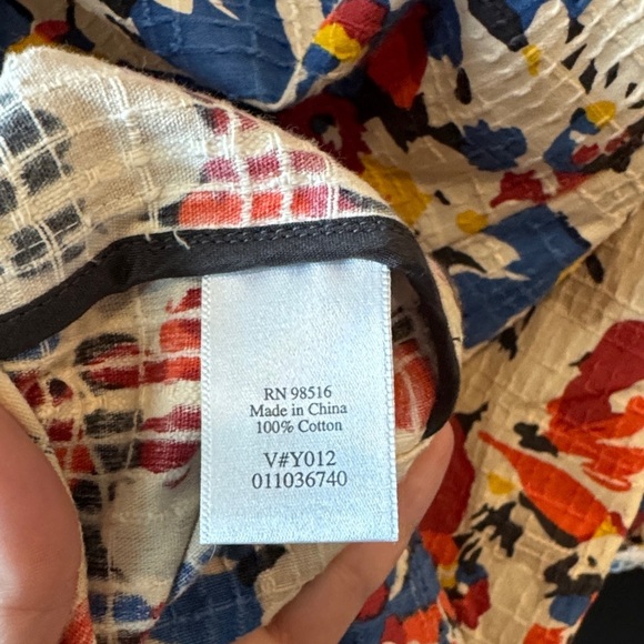 Coldwater Creek Multicolor Floral Jacket Women's 1x - Picture 4 of 4